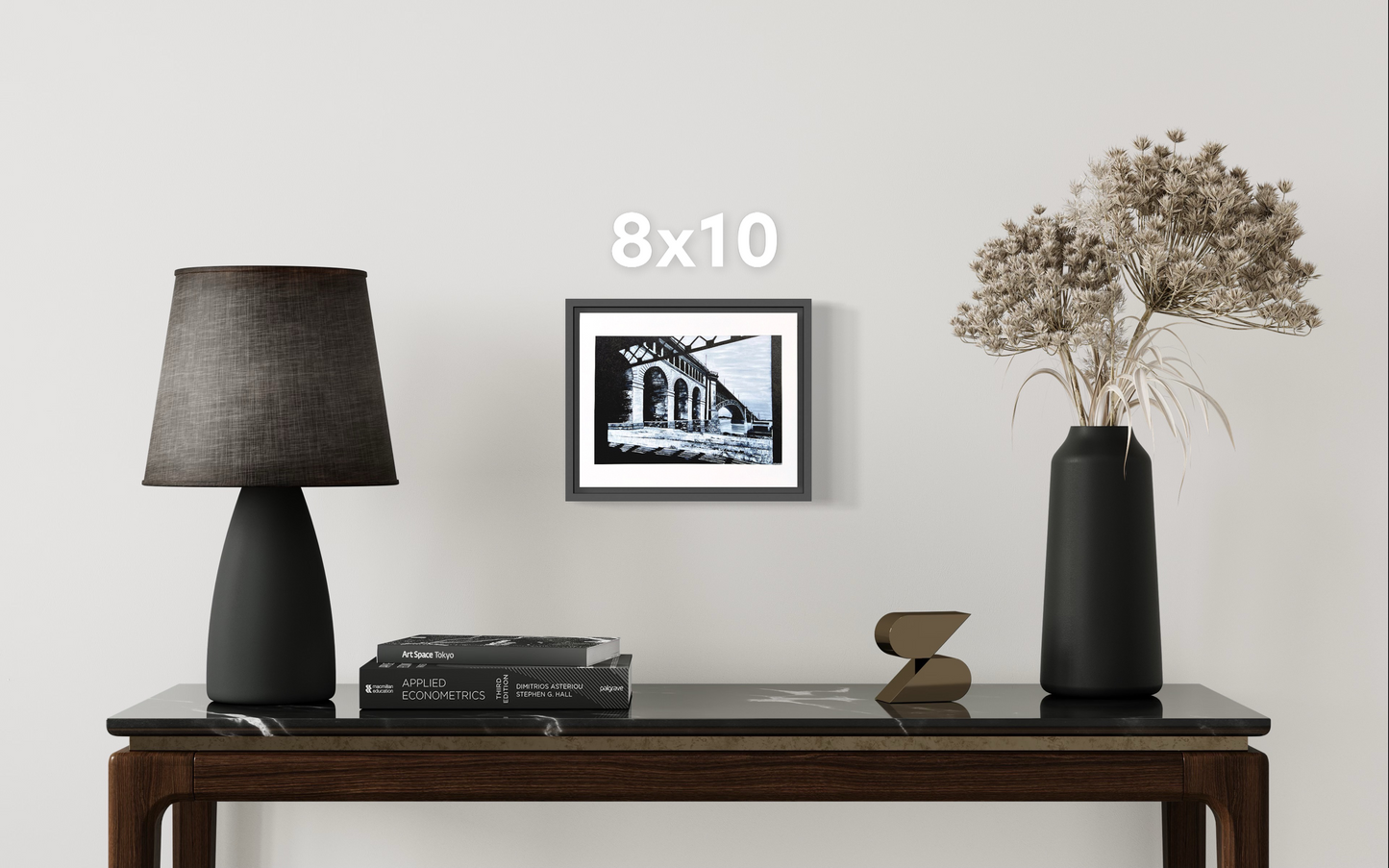 Eads Bridge circa 1940s - Fine Art Print