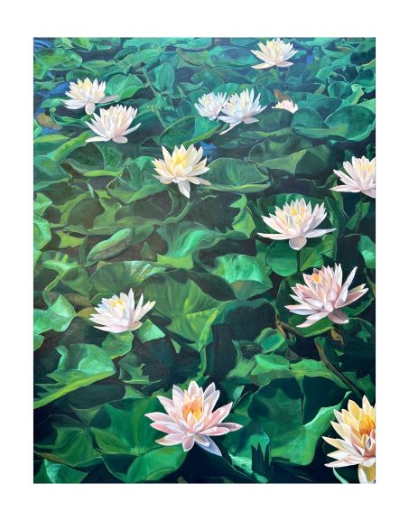 Lotus Pond in Tower Grove Park - Fine Art Print